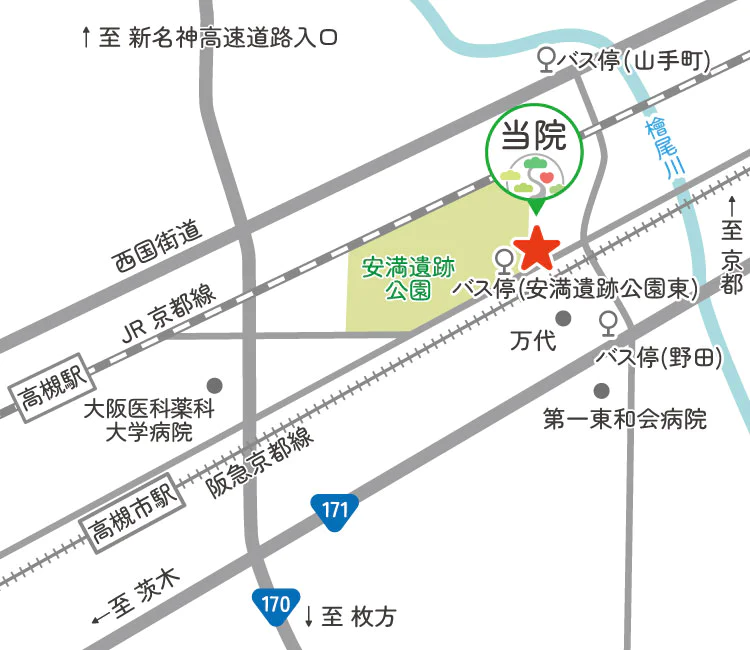 当院アクセスマップ